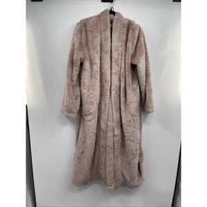 Softies DreamPlush Wrap Robe Womens Large Coco Belted Waist Cozy Loungewear NWT